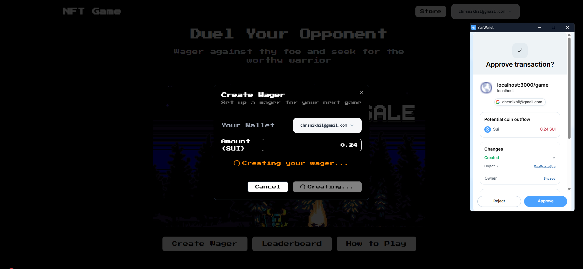 Wager System